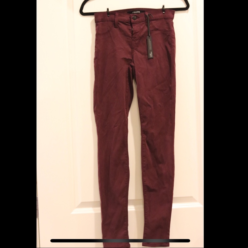 Paige mid rise super skinny Syrah 25